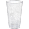 Snowflake Printed Tumblers, 16 Oz.