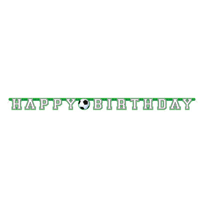 Soccer Add-An-Age Birthday Banner, 7 ft
