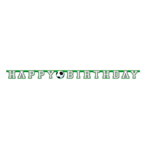 Soccer Add-An-Age Birthday Banner, 7 ft