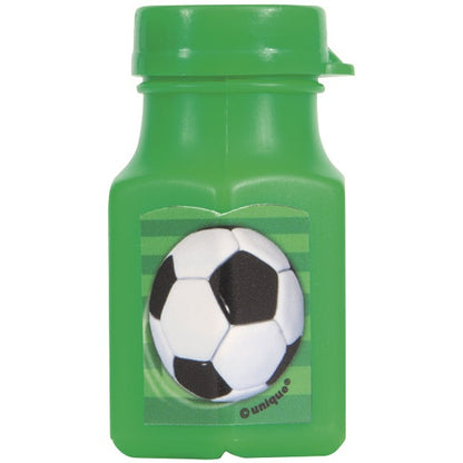 Soccer Mini Bubble Bottles