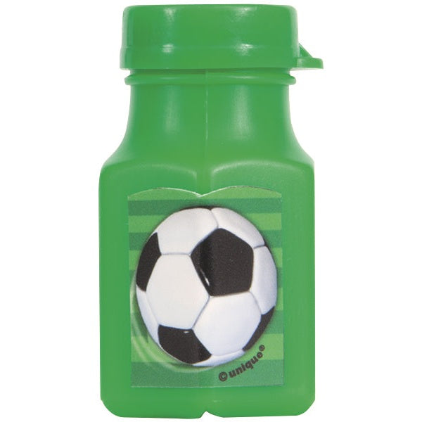 Soccer Mini Bubble Bottles