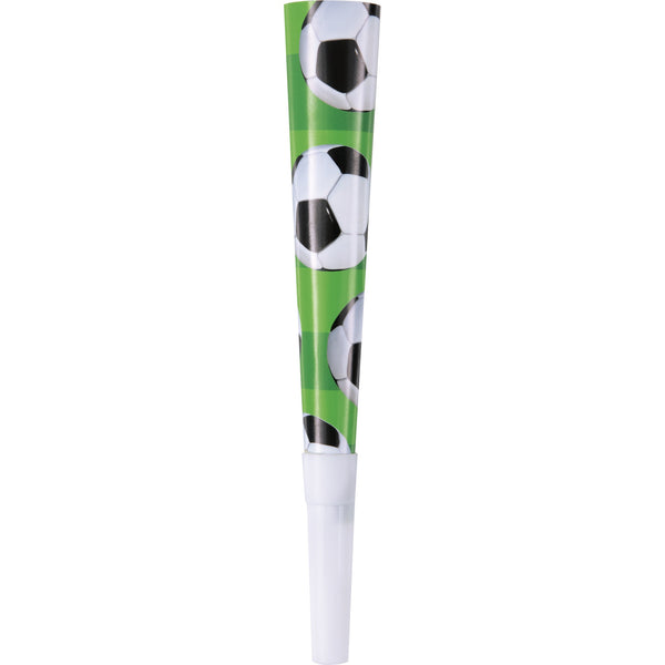 Soccer Party Horns, 6 Count