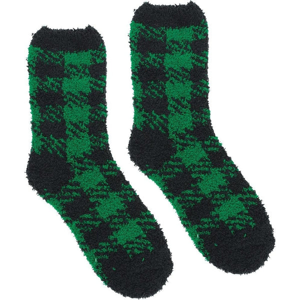 Socks - Crew Plaid St. Pat's