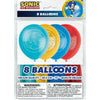 Sonic The Hedgehog Balloons, 8 Count