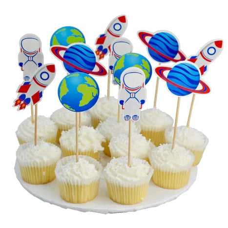 Space Party Picks, Set of 12
