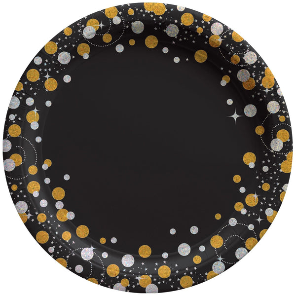 Sparkling Celebration 9" Plates