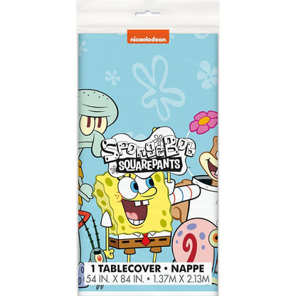 SpongeBob SquarePants Plastic Table Cover 54x84