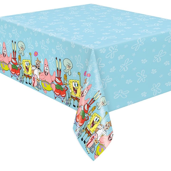 SpongeBob SquarePants Plastic Table Cover 54x84