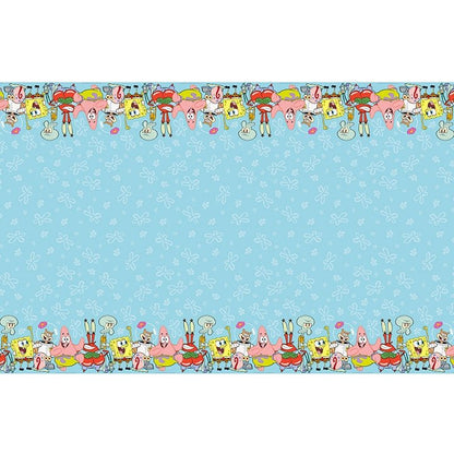SpongeBob SquarePants Plastic Table Cover 54x84
