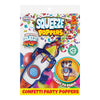 Squeeze Poppers Rocket Ship Confetti Cannon, Pack of 5
