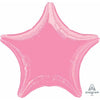 Star-Shaped 19" Foil Balloon in Metallic Pink