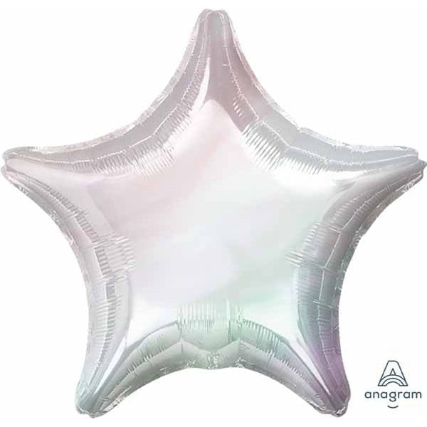 Star-Shaped Iridescent Holographic 19" Balloon