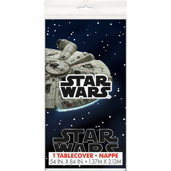 Star Wars Classic Rectangular Plastic Table Cover, 54" x 84"