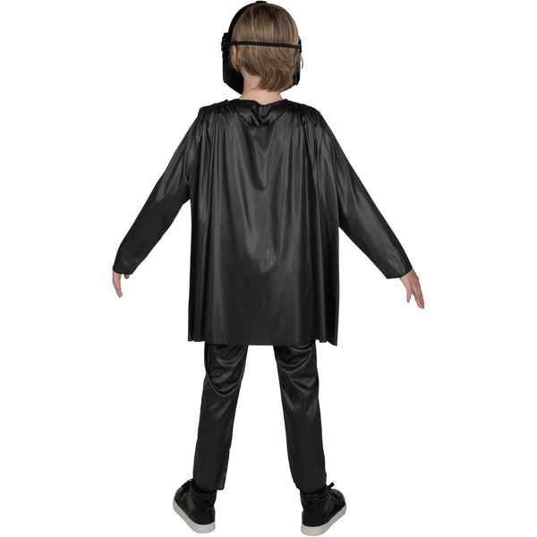 Star Wars Official The Mandalorian Halloween Costume for Kids - Jumpsuit with Cape and 3D Headpiece