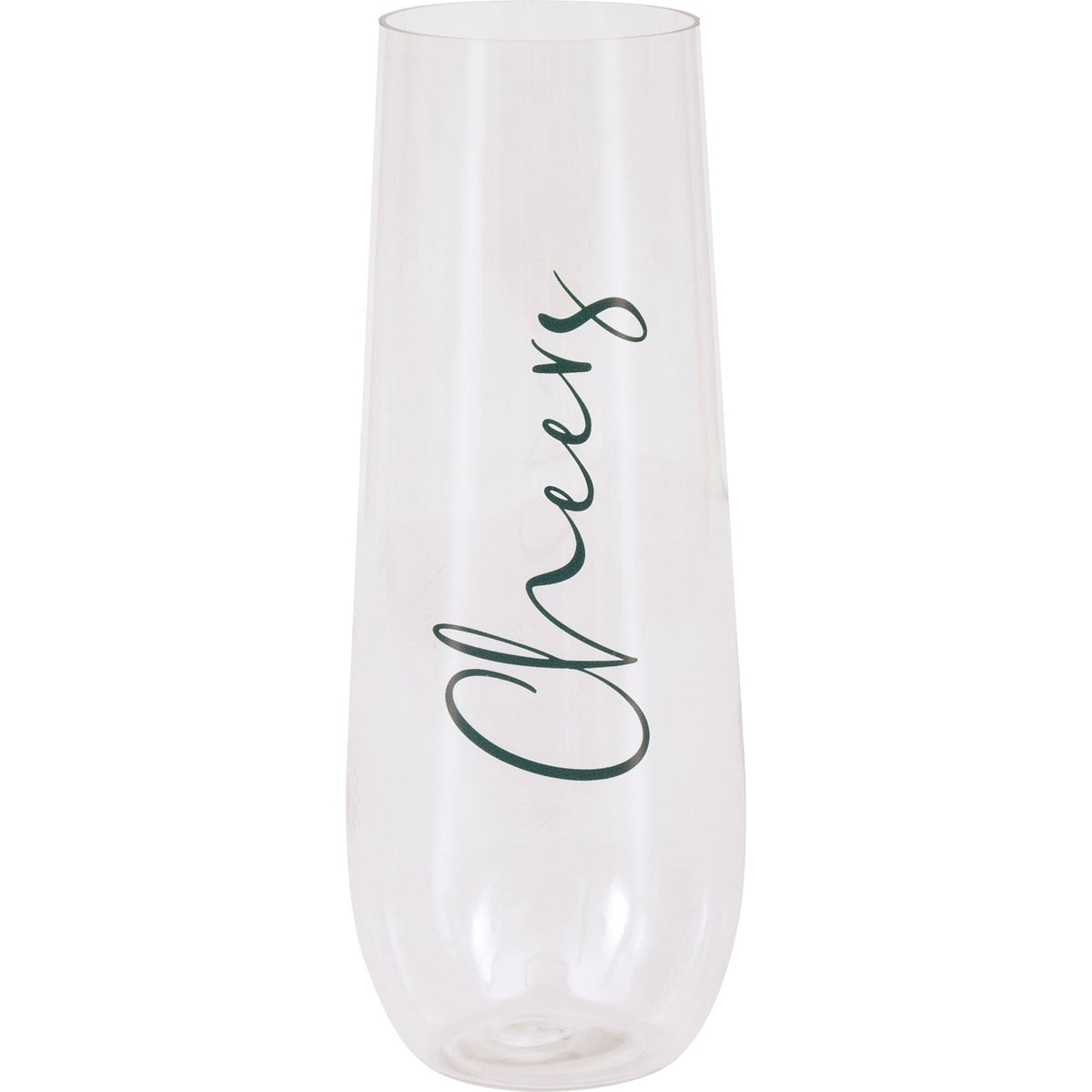Stemless Wine Glass Cheers