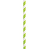 Straws - Striped Paper, Smoothie, 10 Count