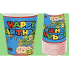 Super Gaming Brothers 9oz Paper Cups, 24 Count