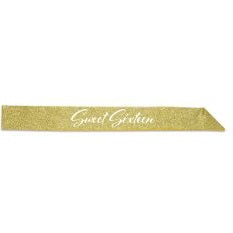 Sweet 16 Glittered Sash