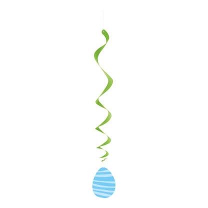 Swirl Decorations - Easter, 3 count