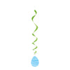 Swirl Decorations - Easter, 3 count