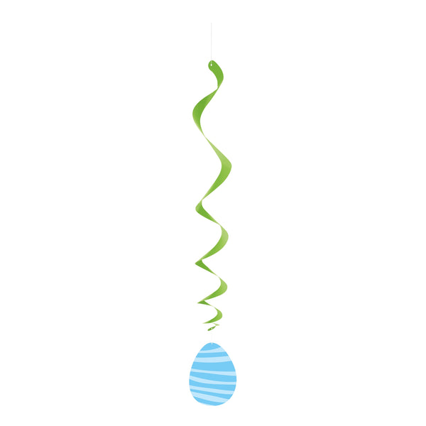 Swirl Decorations - Easter, 3 count