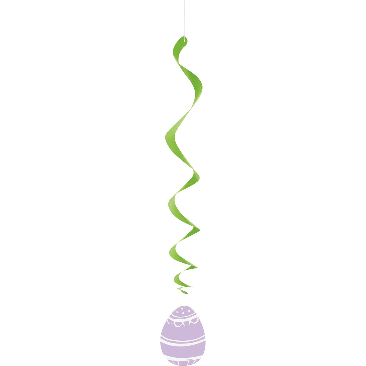 Swirl Decorations - Easter, 3 count