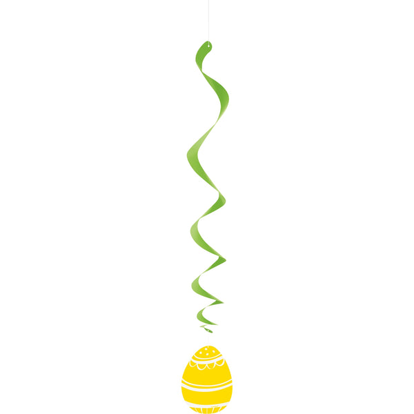 Swirl Decorations - Easter, 3 count
