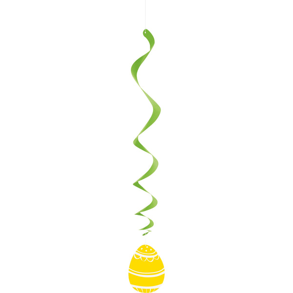 Swirl Decorations - Easter, 3 count