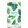 Table Cover - Foil, Tropical Leaves, 54" x 84"