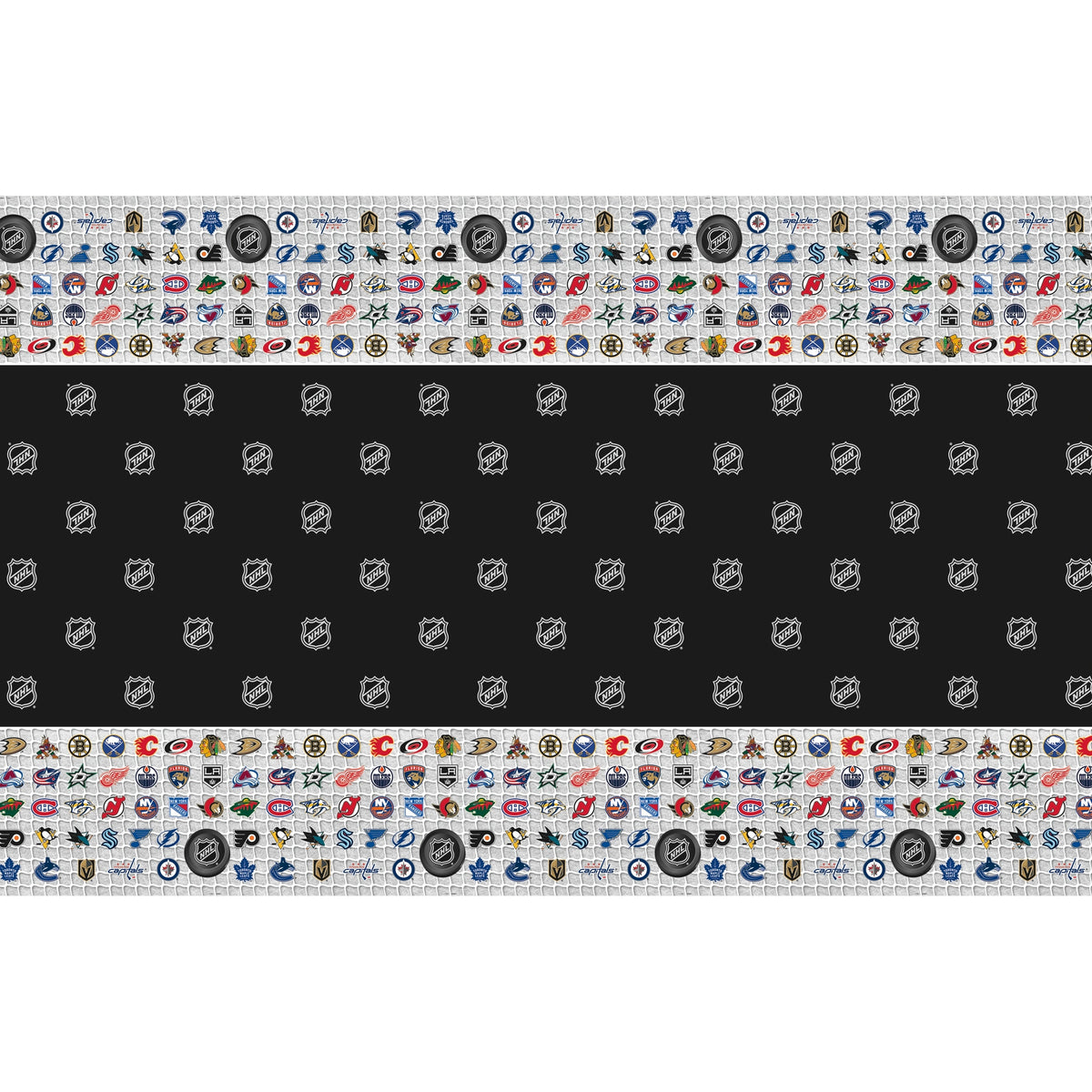 Table Cover - NHL, Plastic, 54 x 84"
