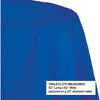 Table Cover Paper Octagon Round 1 Count 82" Cobalt