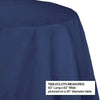Table Cover Paper Octagon Round 1 Count 82" Navy