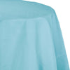 Table Cover Paper Octagon Round 1 Count 82" Pastel Blue