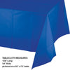 Table Cover, Plastic, 54" x 108" – Cobalt