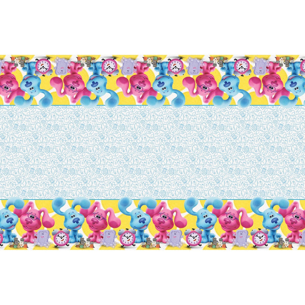 Table Cover - Plastic, Blues Clues, 54" x 84"