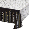 Table Cover Printed All Over Print 1 Count 54x96 Golden Wishes
