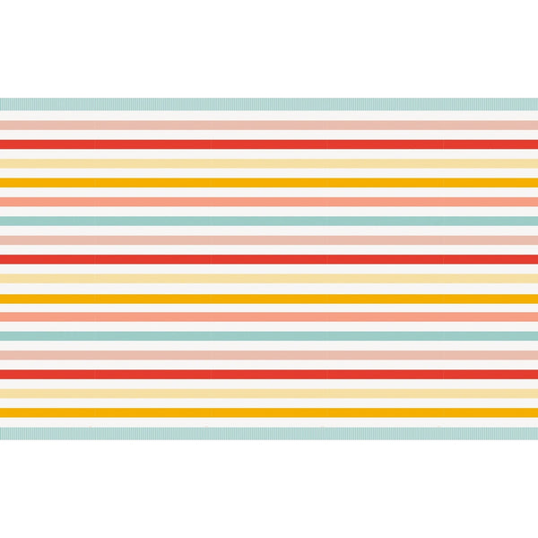 Poolside Summer Rectangular Plastic Table Cover 54" x 84"