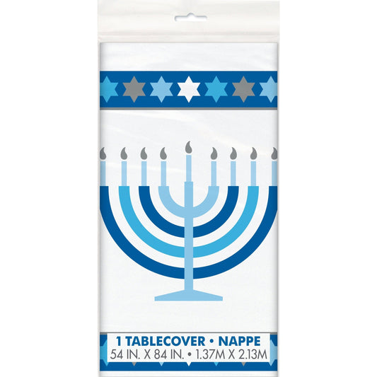 Table Cover - Starry Hanukkah, 54" x 84"