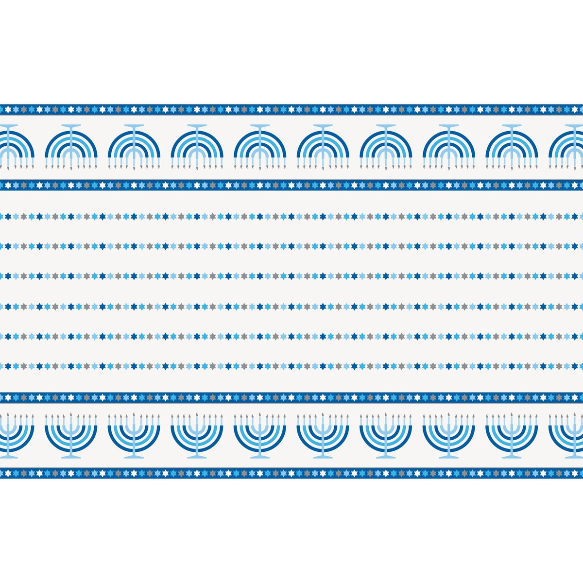Table Cover - Starry Hanukkah, 54" x 84"