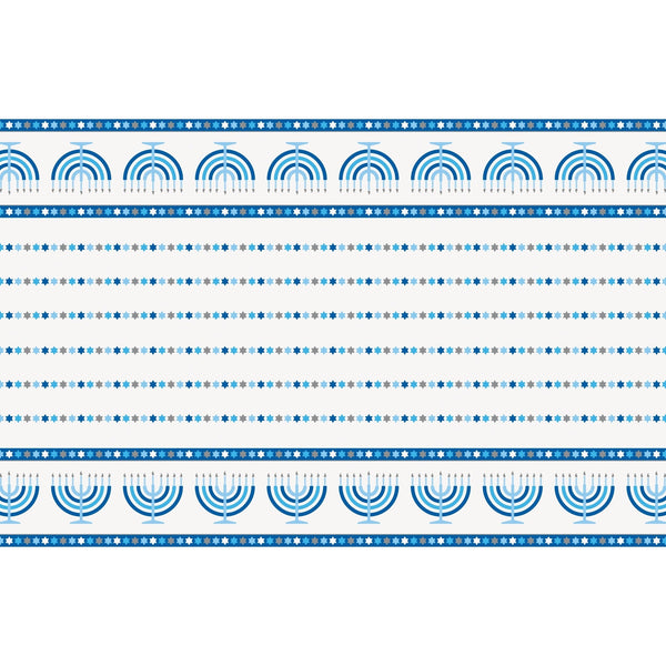 Table Cover - Starry Hanukkah, 54" x 84"