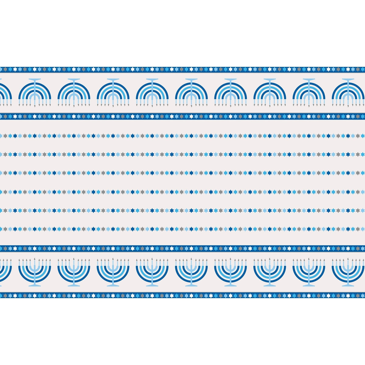 Table Cover - Starry Hanukkah, 54" x 84"