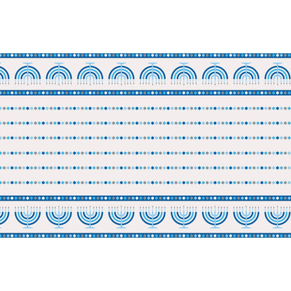 Table Cover - Starry Hanukkah, 54" x 84"