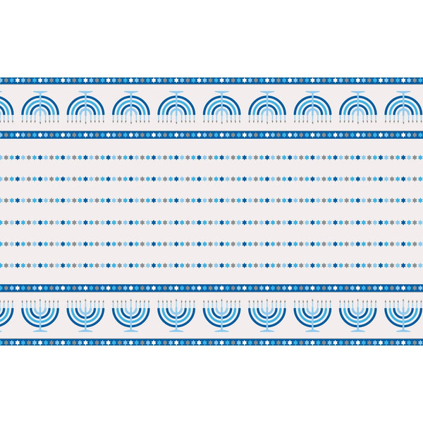 Table Cover - Starry Hanukkah, 54" x 84"
