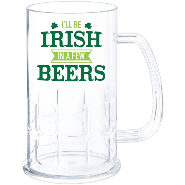 Tankard - St. Pat's Plastic 16 Oz
