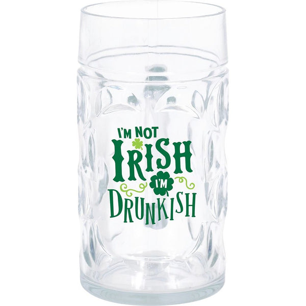 Tankard - St. Pat's Plastic 32 Oz