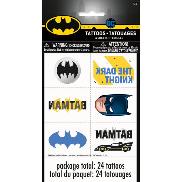 Tattoos - Batman™, 24 Count