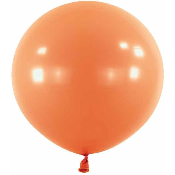 Terracotta 24" Latex Balloons, 4 Per Bag