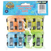 Transparent Pull Back Cars, Set of 8