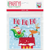 Treat Bags - Colorful Santa, 20 Count