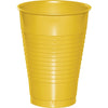 Tumbler Plastic 20 Count School Bus Yellow